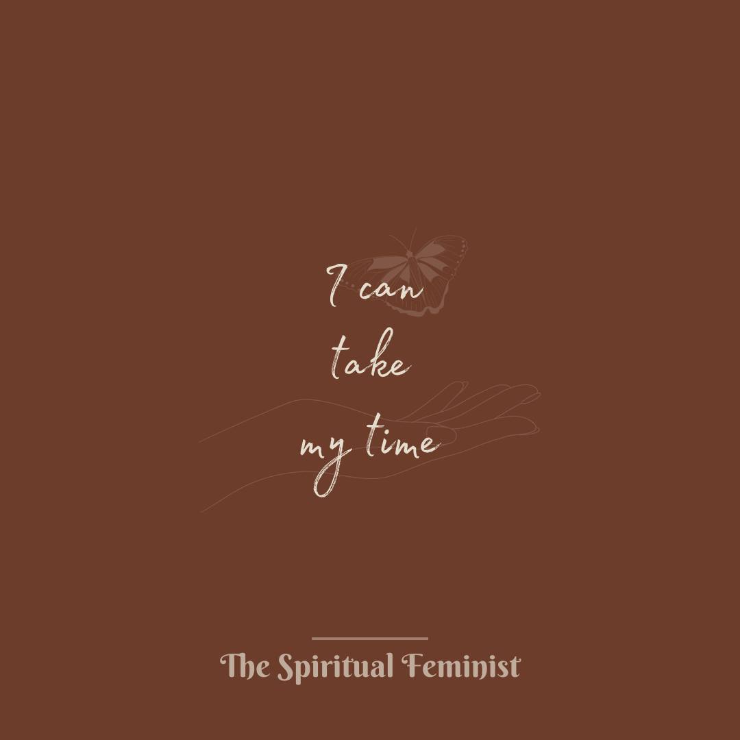 It's the biggest defiance against our capitalist hustle culture to take your time with things. 🕰️⁠
⁠
Taking your time with spiritual insights. With creative downloads. With healing patterns. 👏🏼⁠
⁠
With me as your intuitive mentor & energy healer, you have up to 6 months of 1:1 time with me to deepen your healing and empowerment journey. This allows us to lean back into the loving wisdom of the Universe and Mother Earth and make intuitive living your new norm. 🔥⁠
⁠
Sounds good? Drop me a DM and let's get chatting about how I can support you! x